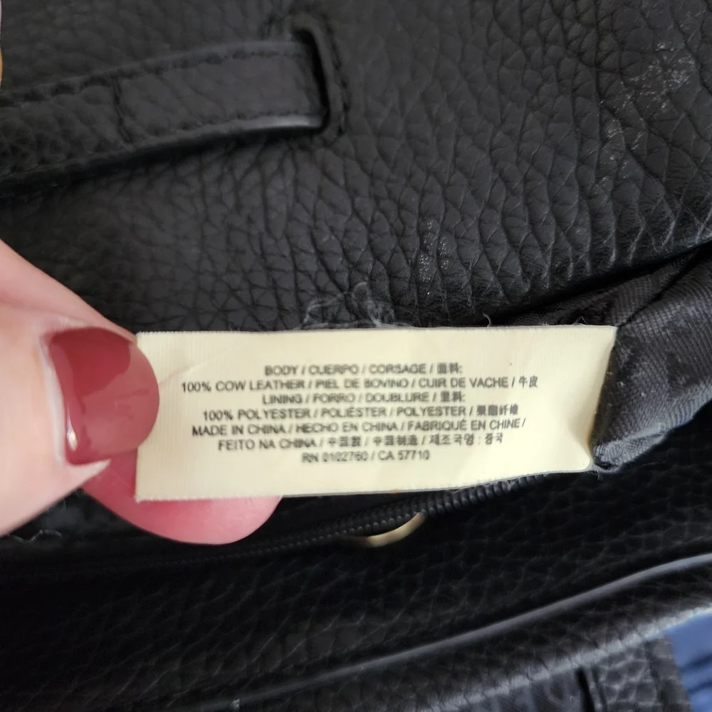 KATE SPADE PEBBLE LEATHER BACKPACK